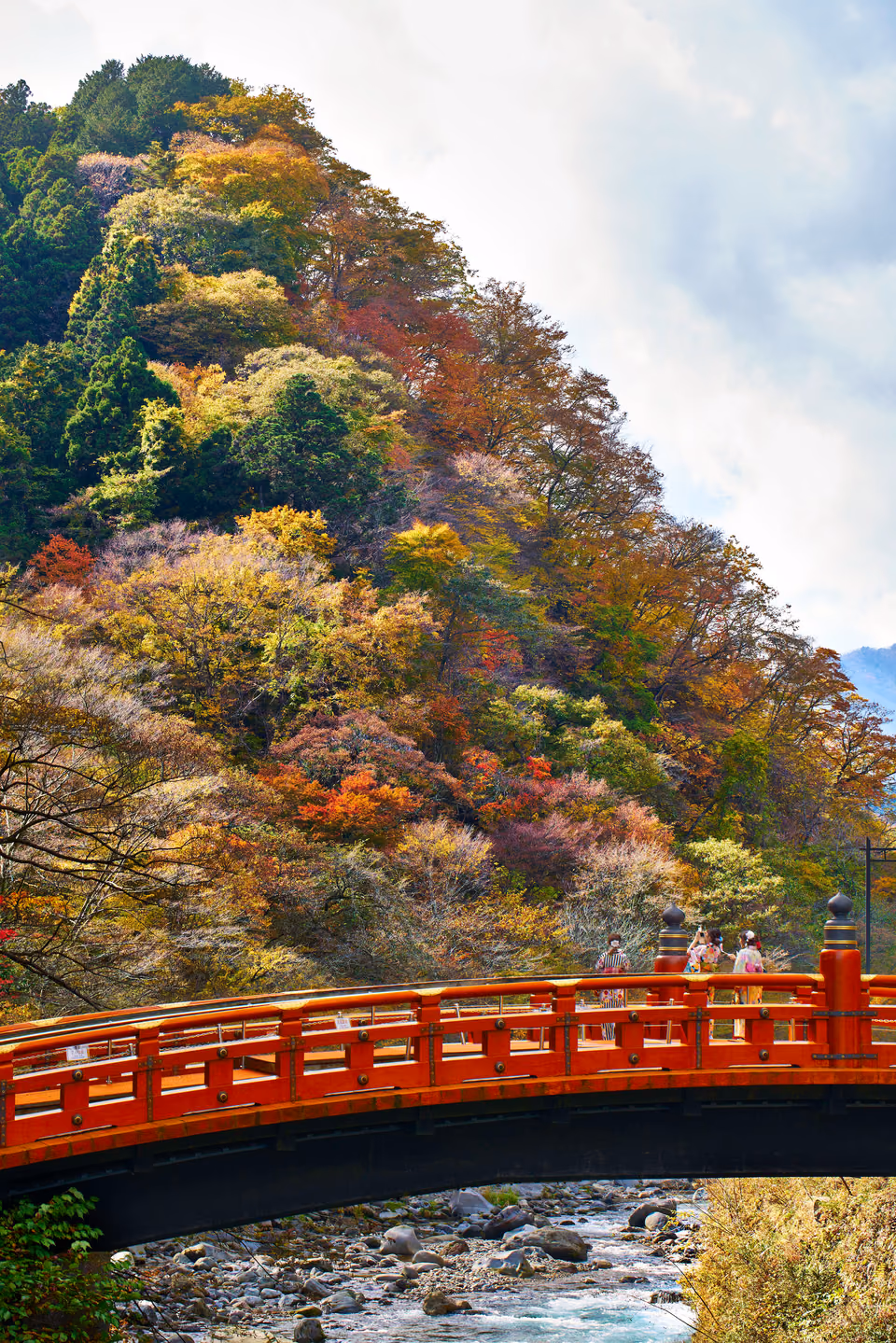 a bridge over a river
